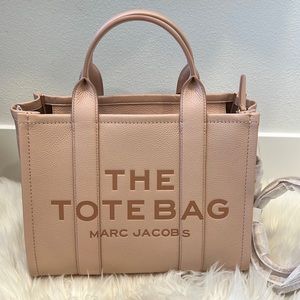 The Marc Jacobs Tote Bag medium rose WITH brand new pink organizer